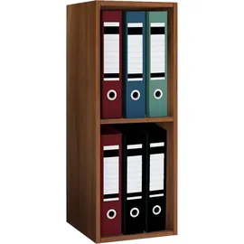 VCM Offas Aktenregal 2f 80 x 30 x 180 braun