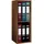 VCM Offas Aktenregal 2f 80 x 30 x 180 braun