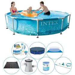 Intex Metal Frame Strandseite 305x76 cm - Swimmingpool-Paket EINHEITSGRÖSSE