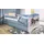 raumhirsch furniture Kinderbett Pferd 80 x 180 cm Holzwerkstoff blau