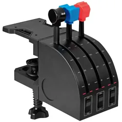 Logitech Flight Yoke System - Steuerhorn und Gasregler