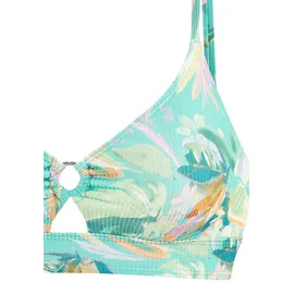 VENICE BEACH Bikini-Top Damen Blau/Türkis 42 Cup E/F