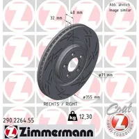 ZIMMERMANN Bremsscheibe BLACK Z