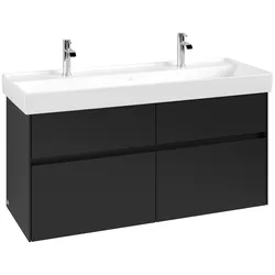 Villeroy & Boch Waschtischunterschrank „Collaro“ für Schrank-Doppelwaschtisch 115,4 × 54,6 × 44,4 cm inkl. Beleuchtung