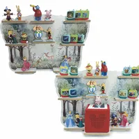 Regal für die Toniebox und Tonie Figuren Motiv Tiere im Wald Kinderspielzeug (Sparpreis Kombination (Haupt+Nebenregal))