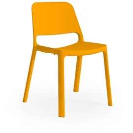 Mayer Sitzmöbel Stapelstuhl myNUKE Kunststoff orange 4er Set
