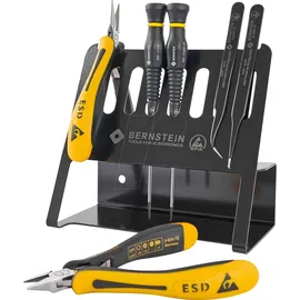 bernstein tools for electronics VARIO 2100 Werkzeugset ESD mit Werkzeughalter 6teilig