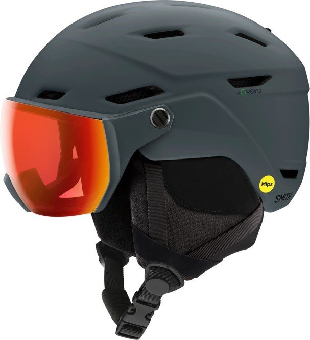 SMITH SURVEY Helm 2024 matte slate/chromapop everyday red mirror - S