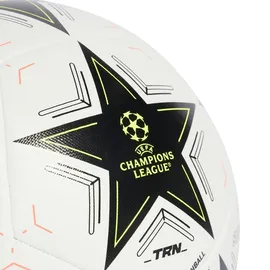 adidas UCL 24/25 League Phase Trainingsball White / Black / Platinum Metallic / Team Solar Yellow 5