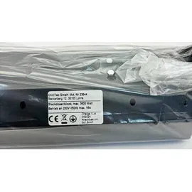 ChiliTec Steckdosenblock Anthrazit