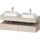 Duravit Waschtischunterschrank 2 Auszüge 160 x 55 x 60 cm Taupe Matt