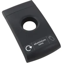 Leafield Flaschendeckel Abfalleimer, Grau