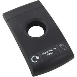 Leafield Flaschendeckel Abfalleimer, Grau