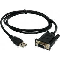 Exsys EX-1301-2F - USB zu 1S RS232 1.8m Signalkabel 1,8 m Schwarz