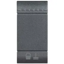 Legrand L4915MR Wippe Zimmer Reinigen 1-Modulig Anth.