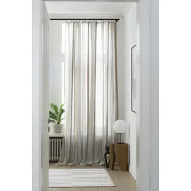 Schöner Wohnen Gardinenstange "Leon mit Innenlauf I Ø 20 mm", schwarz (schwarz, matt), B:160cm Ø:20mm, Metall, SCHÖNER WOHNEN-KOLLEKTION, Gardinenstangen, mit Bohren, verschraubt, Deckenmontage