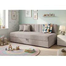 s-style möbel Lenny Tagesbett 90 x 200 cm braun