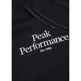 Peak Performance Hoodie Schwarz S