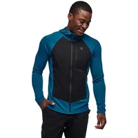 Black Diamond Coefficient Lt Sweatshirt - Kingfisher Black -