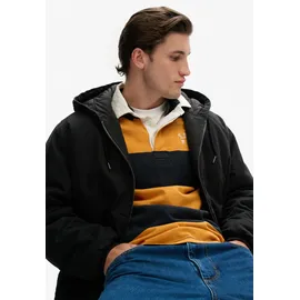 Superdry Canvas Surplus Jacke - Jet Black - XL