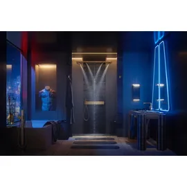 Hansgrohe Rasierspiegel Axor Universal Rectangular neigbar, Wandmont., polished gold optic