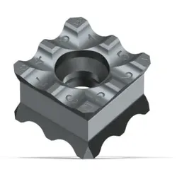 Fein Wendeschneidplatte KX Radius 2 mm für NE-Metalle und weiche Materialien (Aluminium, Kupfer, Kunststoffe,...)