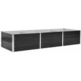 vidaXL Garten-Hochbeet 240 x 80 x 45 cm anthrazit