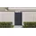Habitat et Jardin Gartentor 101,2 x 180,9 cm Grau/Aluminium
