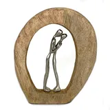 moritz Skulptur 23x4x26 cm Hochzeit Liebespaar Verliebt in Love Liebe Liebende