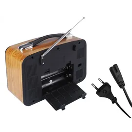 LTC 102UBT Retro-Radio braun