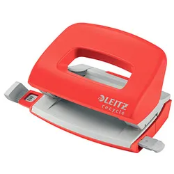 LEITZ Locher Recycle Mini rot
