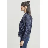 URBAN CLASSICS Damen Ladies Basic Jacket Bomberjacke, Navy, XS EU