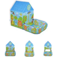 Moni 2 in 1 Spielzelt Zoo 995-5001E,