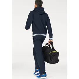 H.I.S. Jogginganzug "Comfort Fit", Herren, Gr. 44/46 (S), blau, Obermaterial: 60% Baumwolle, 40% Polyester, unifarben, bequem, Sportanzüge Jogginganzug