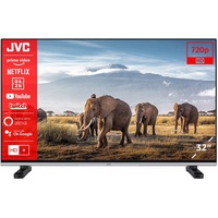 JVC LT-32VHE5156 32 Zoll Fernseher Smart TV HD Ready HDR Triple-Tuner HD+