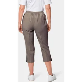 GOLDNER Caprihose Pflegeleichte Schlupfhose Beige 38