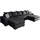 Collection AB Wohnlandschaft COLLECTION AB "Josy XXL U-Form, B: 333 cm, mit 2 Recamieren 77 & 97 cm", anthrazit, B:333cm H:84cm T:161cm, 100% Polyester, Sofas, Wohnlandschaft, Bettfunktion, Bettkasten & 2 Zierkissen, Federkern