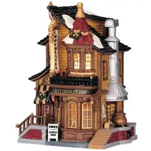 Lemax Lucy's Chocolate Shop Weihnachtsdorf Winterdorf Modellbau