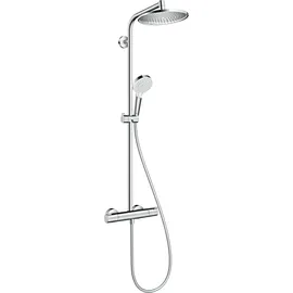 Hansgrohe Crometta S Showerpipe 240 1jet EcoSmart mit Thermostat chrom 27268000