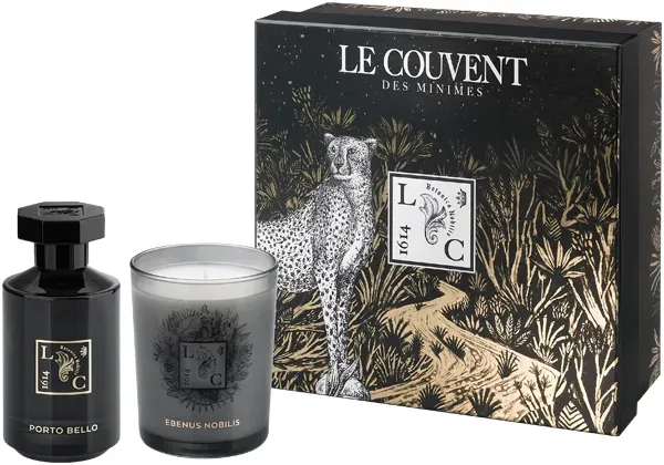 Le Couvent Porto Bello Set =  Porto Bello EdP Nat. Spray 100 ml + Kerze 190 g - 2 Artikel im Set