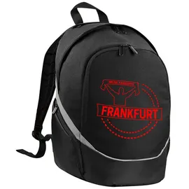 multifanshop Rucksack - Frankfurt - Meine Fankurve - Druck rot - Tasche