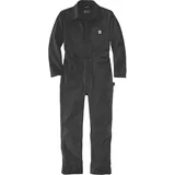 CARHARTT Relaxed Fit Canvas Coverall Overall - Black - L