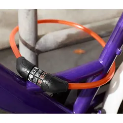 Tchibo - Kinder-Fahrradschloss - orange