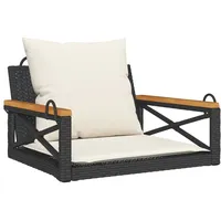 vidaXL Hängesessel 63 x 62 x 40 cm schwarz 1 St.