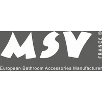 MSV Kleiderständer, Garderobenständer Mia Bambus - 64 x 44
