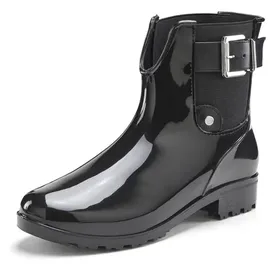 VIVANCE Gummistiefelette Damen schwarz Gr.39