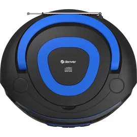 Denver TDB-212BU DAB+ Boombox Mit DAB+/FM-Radio, Bluetooth-Funktion,Blue