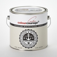 Sparpack Colourcourage® Innenraumfarbe OUD MUUR 5 Liter Matt - hohe Deckkraft