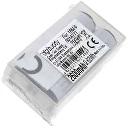 Powery Digibuddy 18650 Akku Li-Ion-Zelle 2er Pack für Taschenlampen o. Kleingeräte