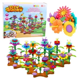 Wisam DIY Blumen Bausteine Set 148-tlg.